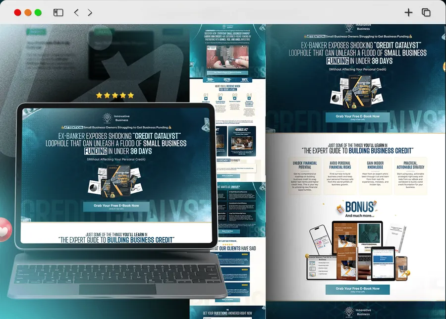 Credit Catalyst — Lead Magnet Funnel design